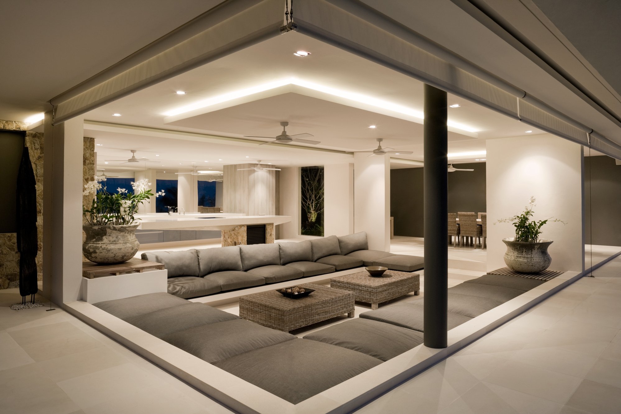 Modern Villa Living Room